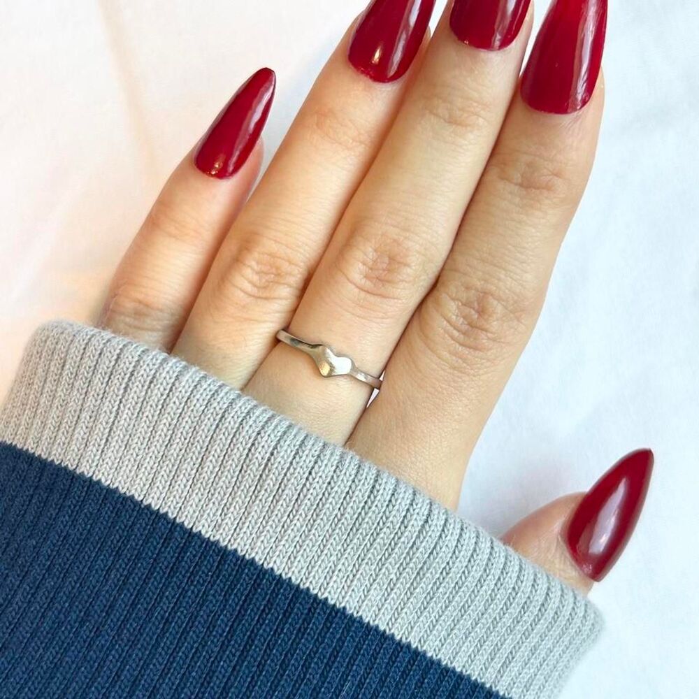 Vintage Inspired Luxury Silver Tone Ring